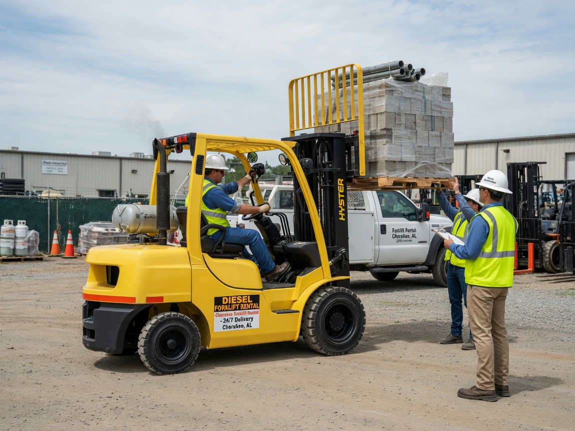 Diesel Forklift Rental services