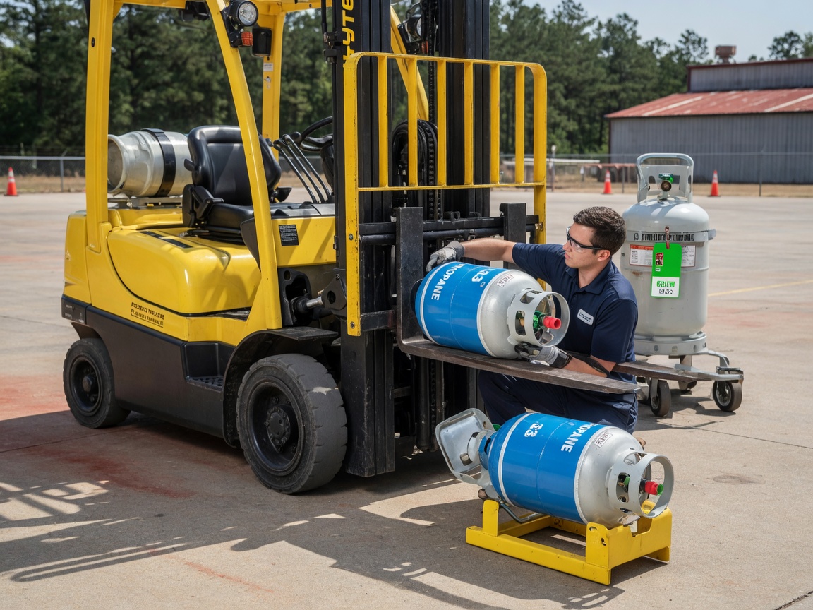 Propane Forklift Rental services